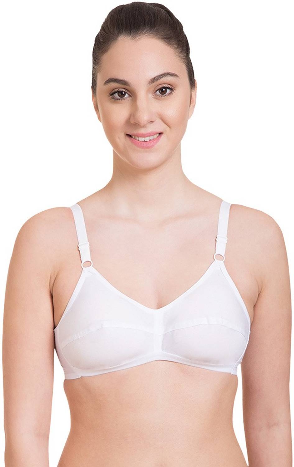 Belle Non Slip Women Full Coverage Non Padded Bra
