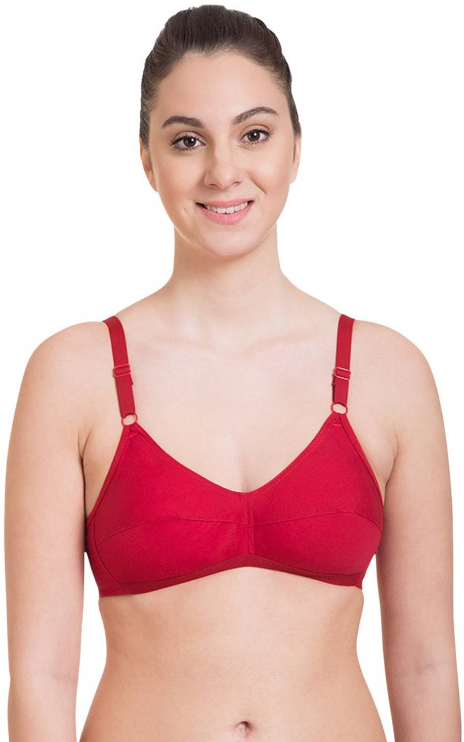 Belle Non Slip Women Full Coverage Non Padded Bra