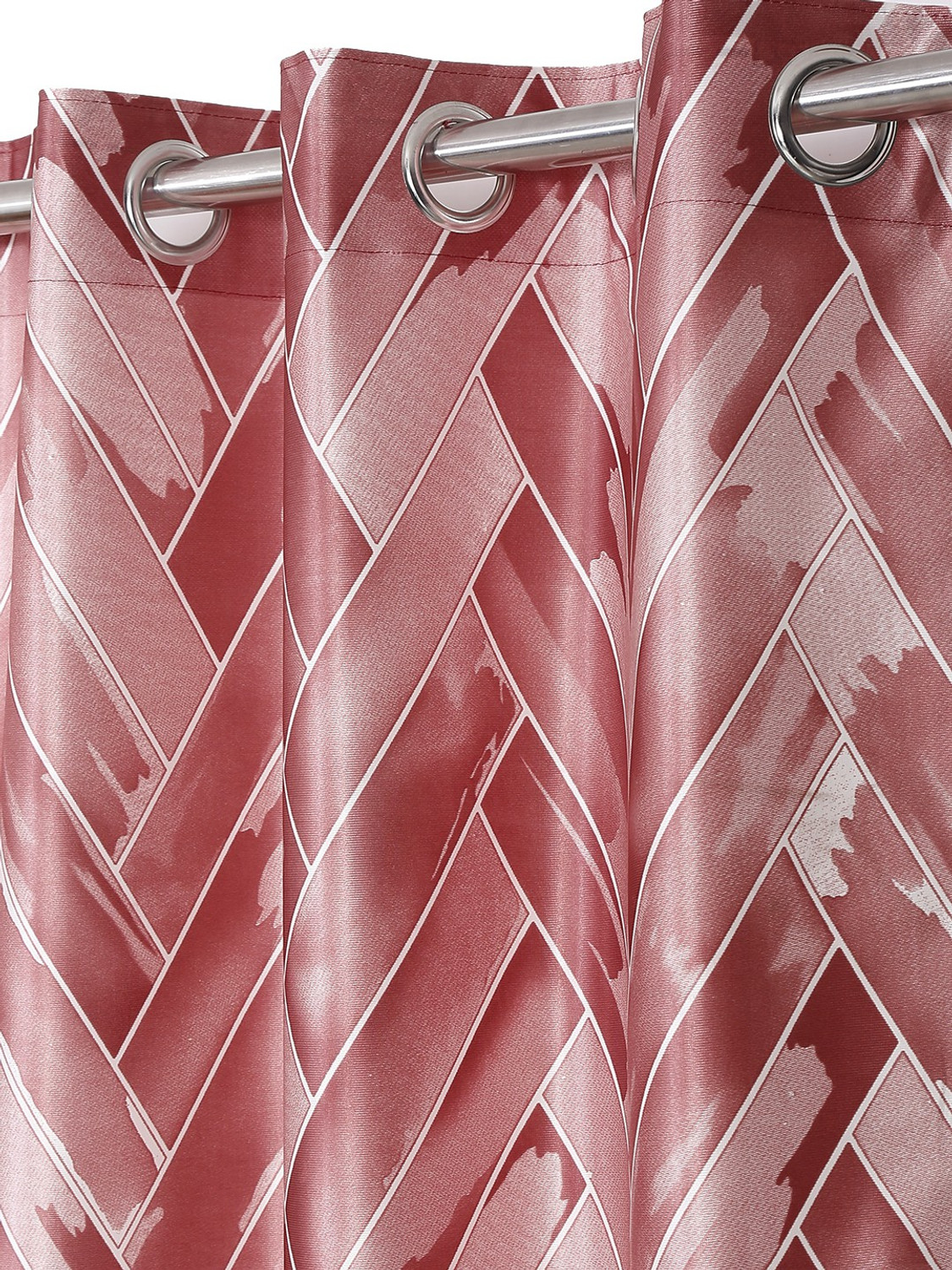 Image of Home Sizzler 244 cm (8 ft) Long Door Polyester Semi Transparent Curtain (Pack Of 2)