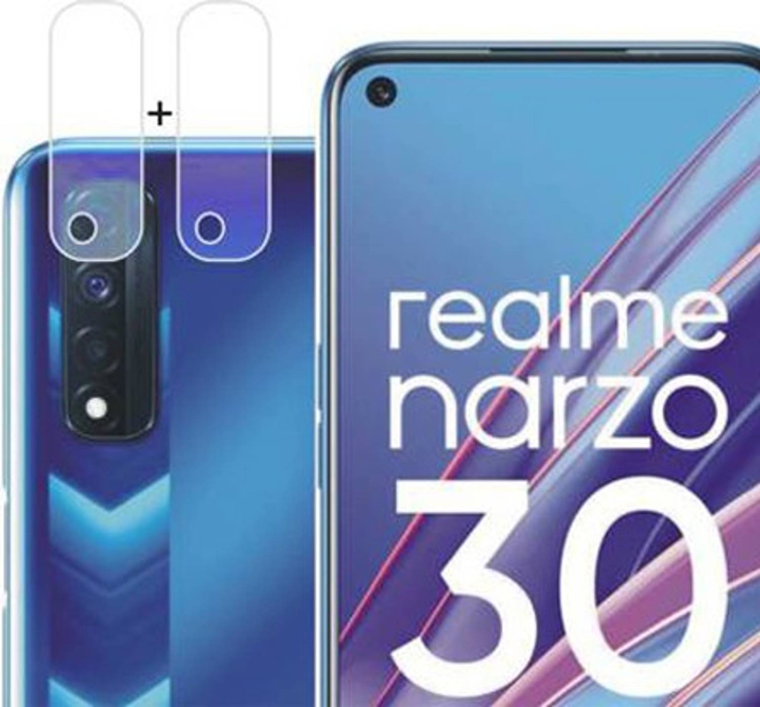 16SM Back Camera Lens Glass Protector for Realme Narzo 30