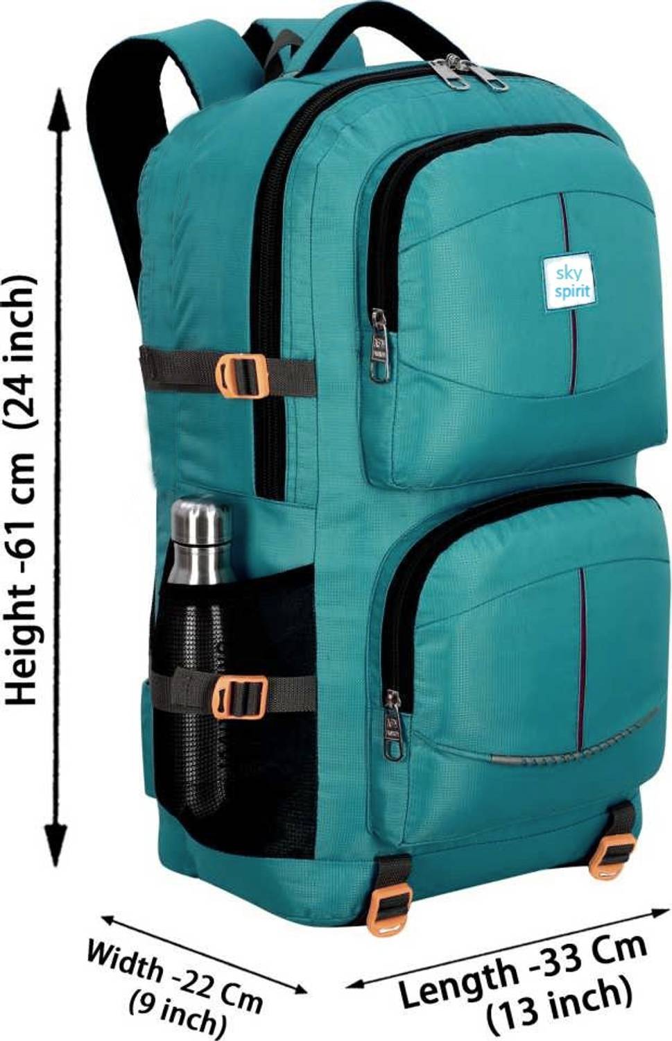 Sky Spirit 55L Heavy Duty Rucksack - Blue - Image 2