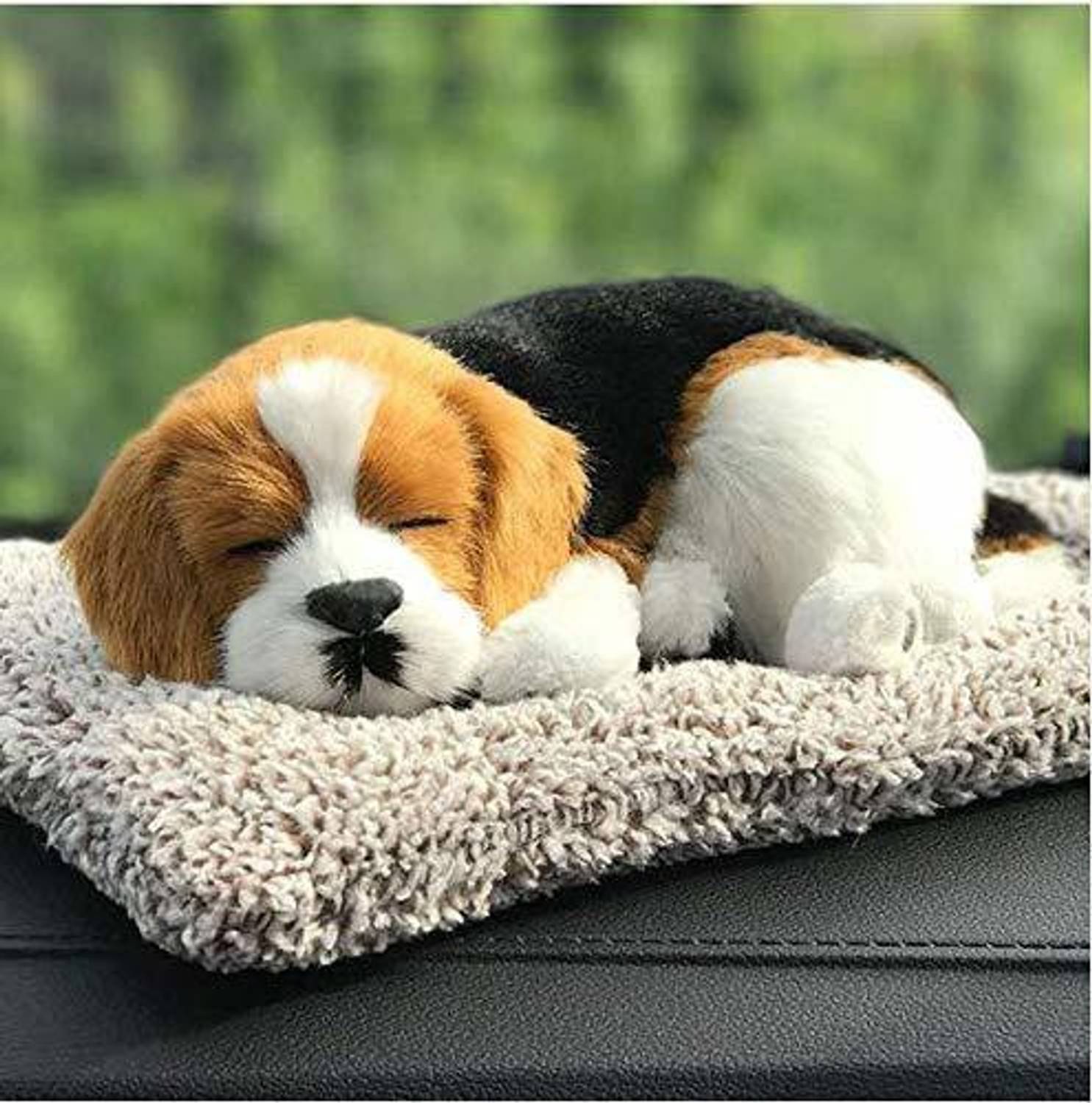Ubom Sleeping Cute Dog Decorative Showpiece 20 cm
