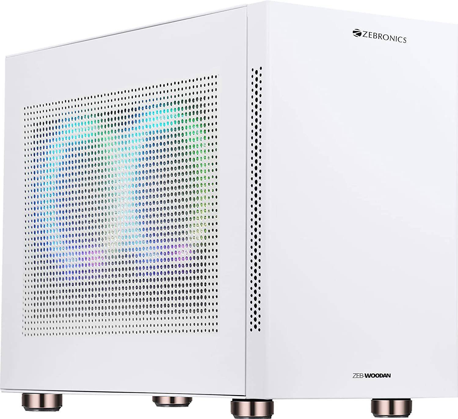 ZEBRONICS Zeb-Woodan Gaming SFF Cabinet with USB 2.0 and USB 3.0