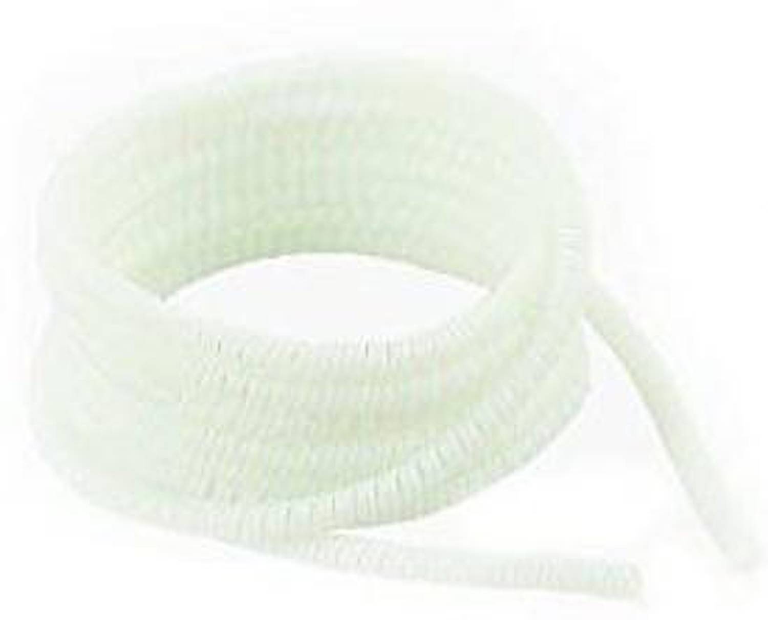 3eiye`s Spiral (2 Pcs) 1 Meters Each-Full Size Cable Charger White Cable Protector