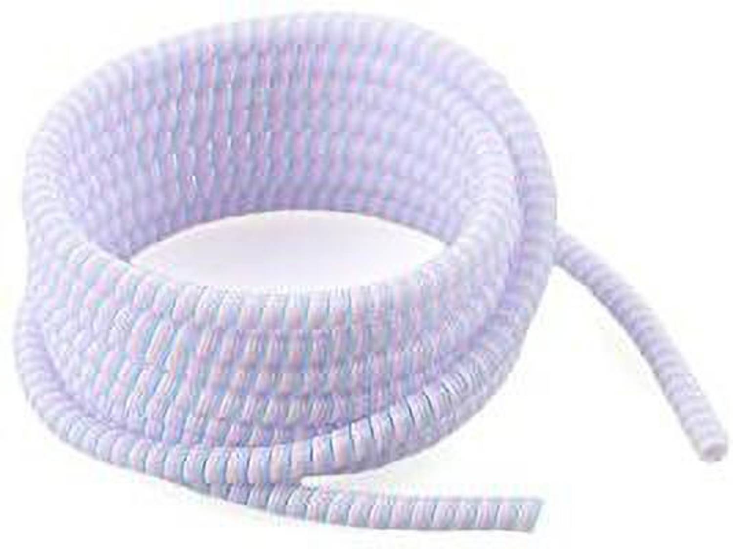 3eiye`s Spiral (2 Pcs) 1 Meters Each-Full Size Cable Charger Purple Cable Protector