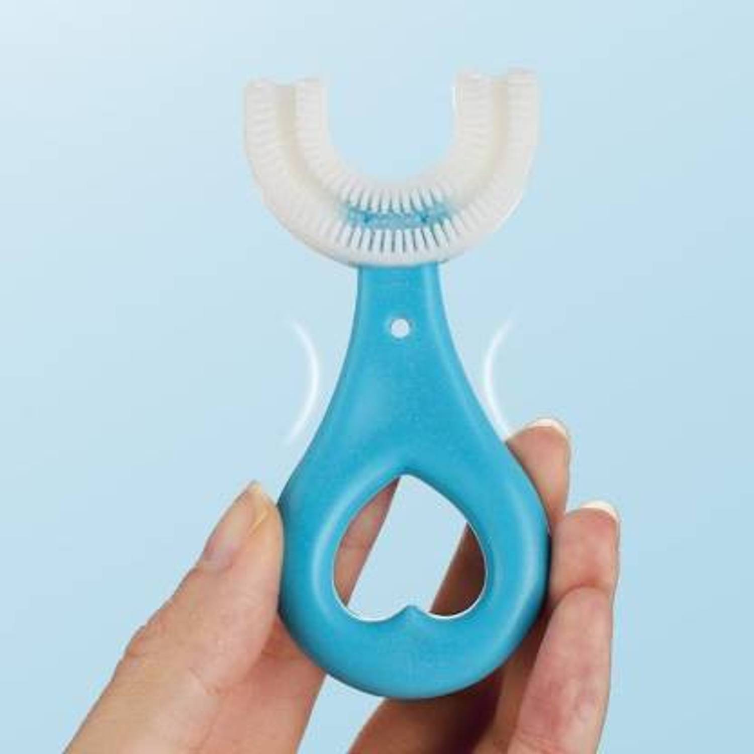 BALKRISHNA ENTERPRISE Children Infant Toothbrush 360 Degree U-shaped For 2-6 Years Mouth-Cleaning Ultra Soft Toothbrush