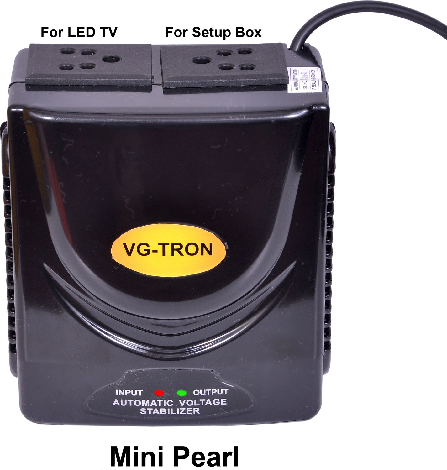 Image of VG-TRON MINI PEARL Voltage Stabilizer (Black)