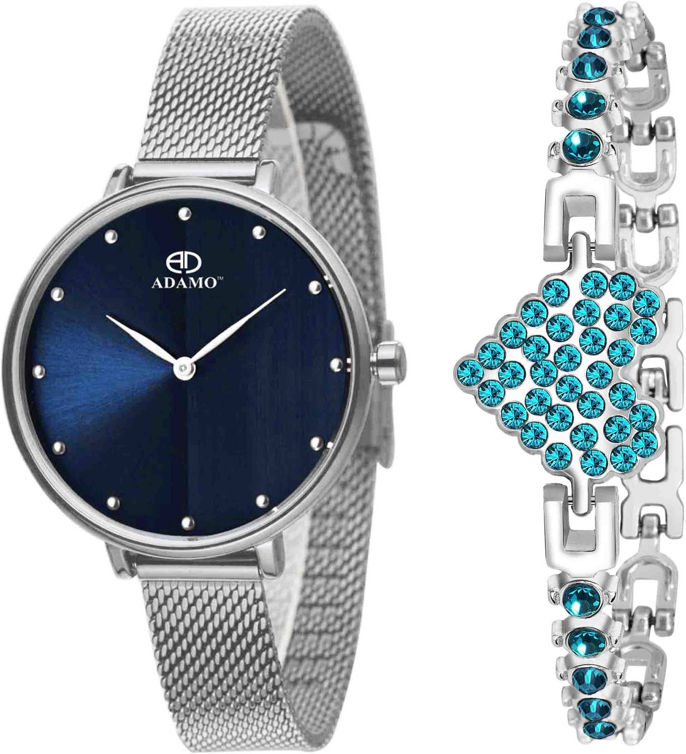 ADAMO 335SSM05-701BSM05 Analog Watch  - For Women