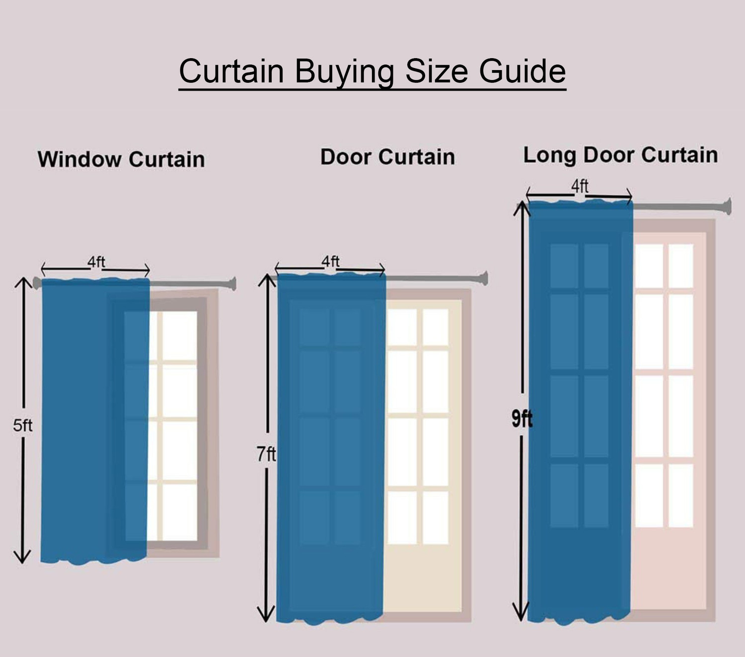 Image of Fabrilia 213 cm (7 ft) Door Net Semi Transparent Curtain (Pack Of 2)