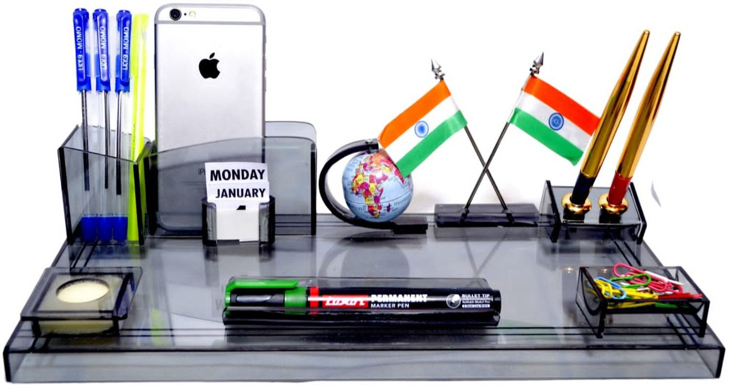 Image of Spyke 8 Compartments Acrylic PEN HOLDER