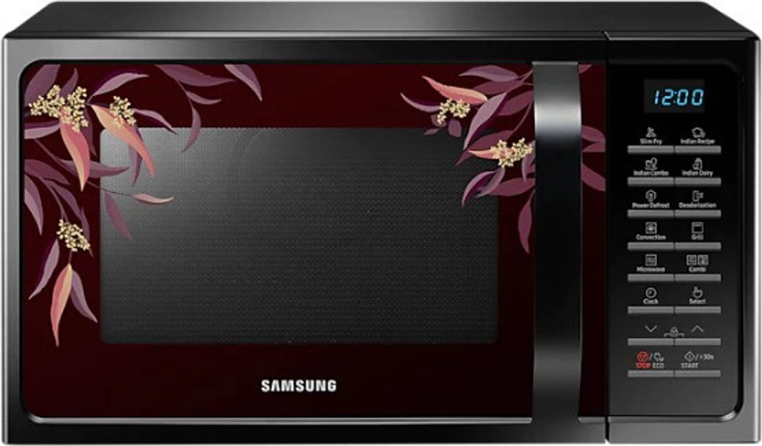 Samsung 28 L Convection Microwave Oven (MC28H5025VR, Black with D