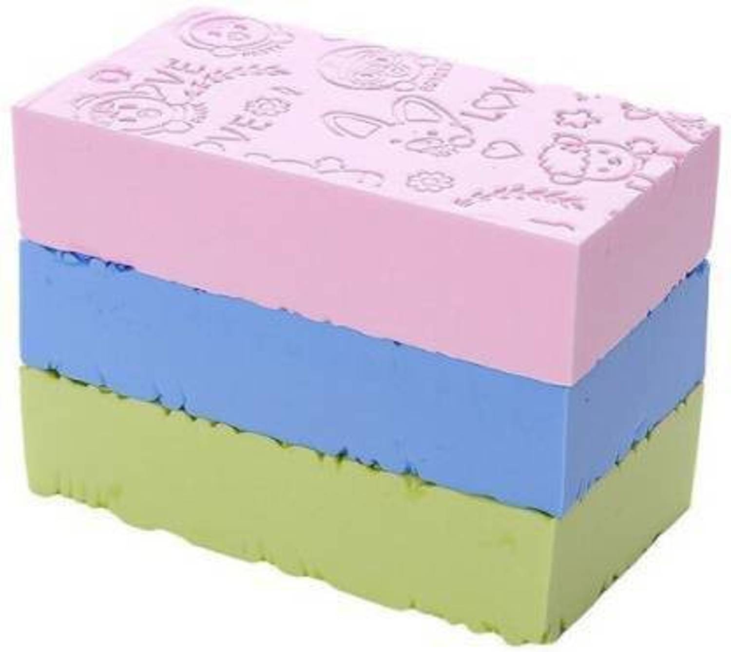 AARADHYAM Sponge For Body Exfoliating Ultra Soft Sponge pack-3