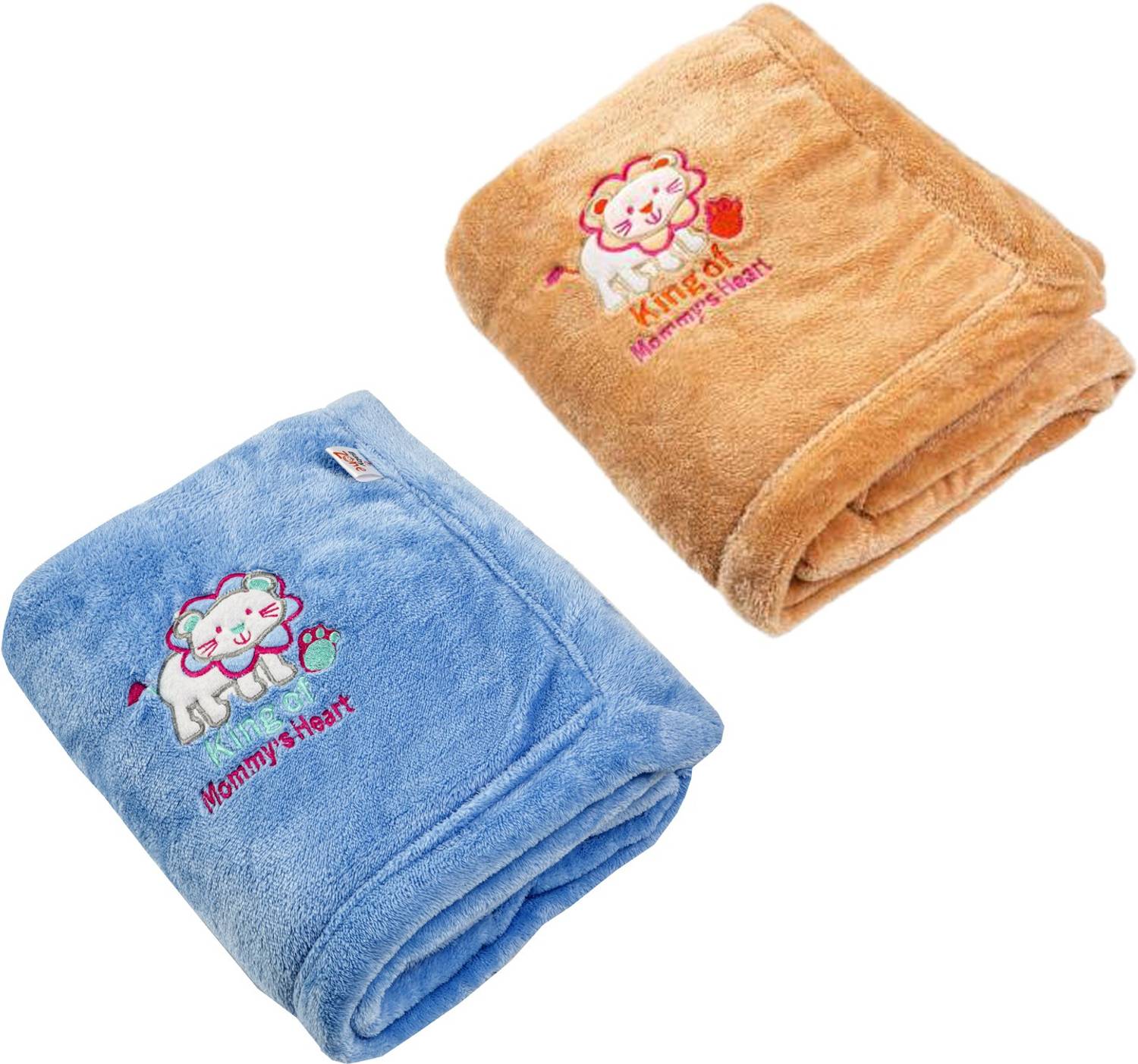 BABY ZONE Solid Single AC Blanket for  AC Room