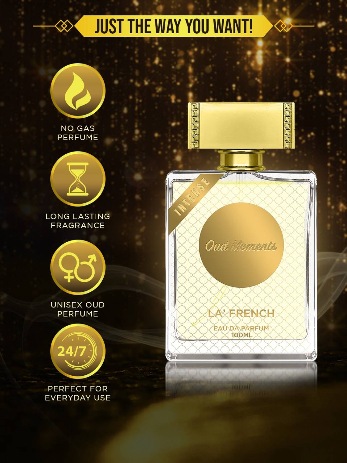 La French Oud Moments Parfum 100ml - Image 3