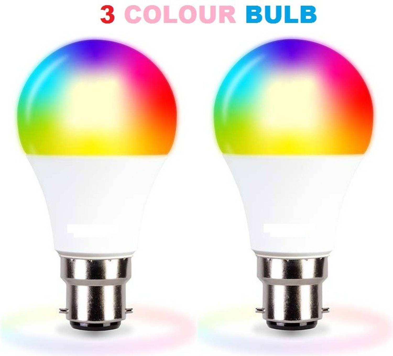 AMYSTY 9 W Basic Round B22 LED Bulb