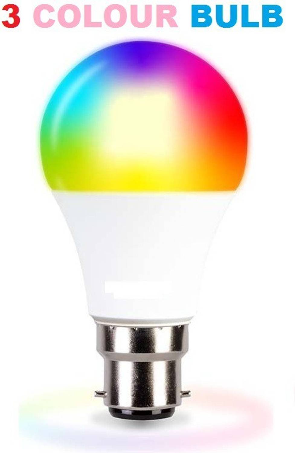AMYSTY 9 W Basic Round B22 LED Bulb