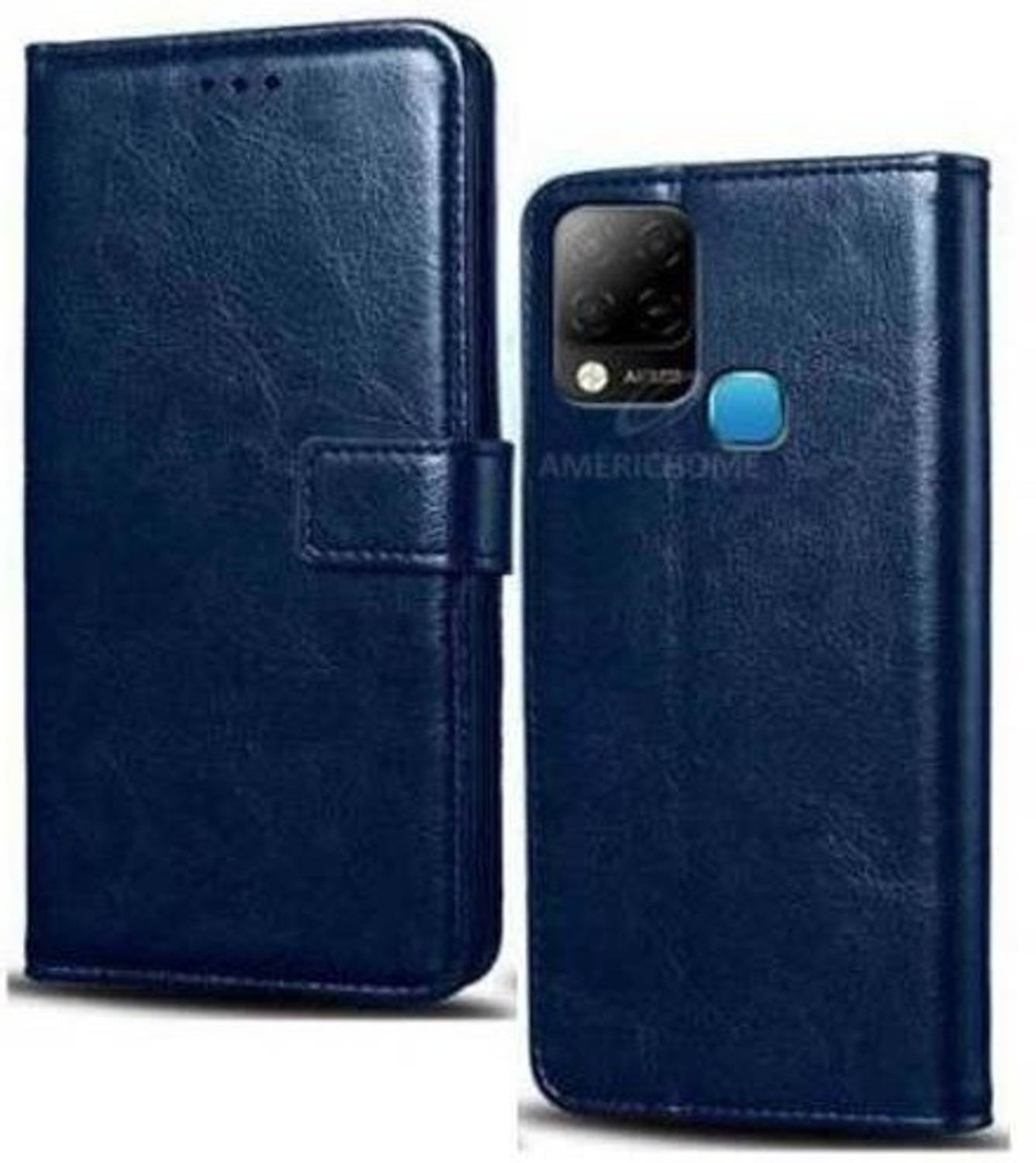 AmericHome Flip Cover for Infinix Hot 10S, X689