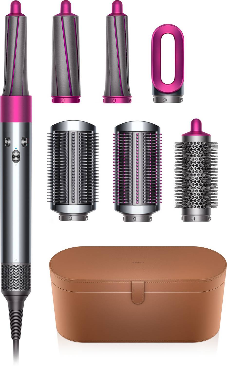 Dyson Airwrap Hair Styler, Complete (Nickel/Fuchsia) Price in