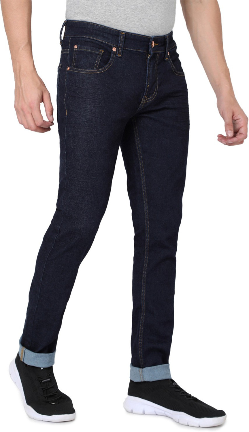 Image of Spykar Slim Men Blue Jeans