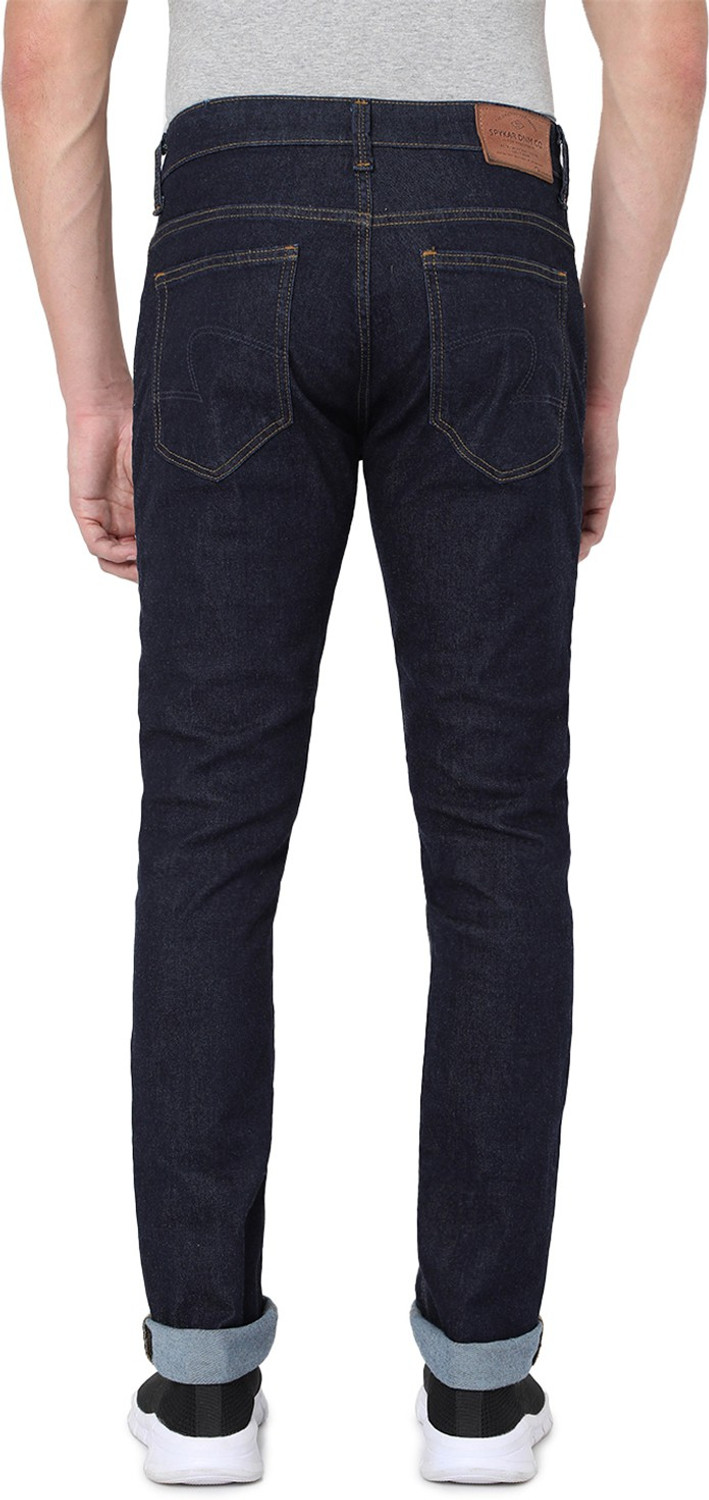 Image of Spykar Slim Men Blue Jeans