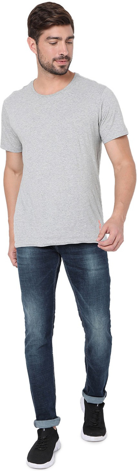 Image of Spykar Slim Men Blue Jeans