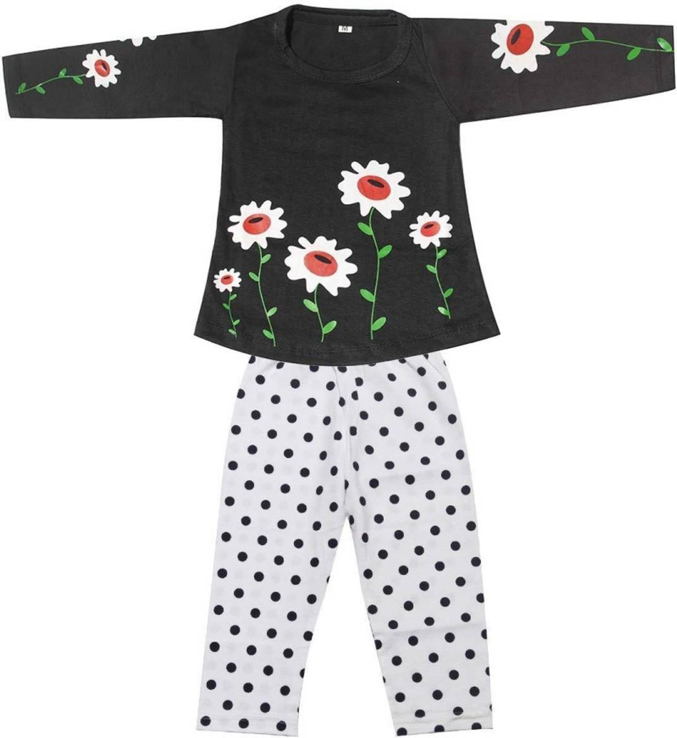 babeezworld Baby Boys & Baby Girls Casual Top Pyjama