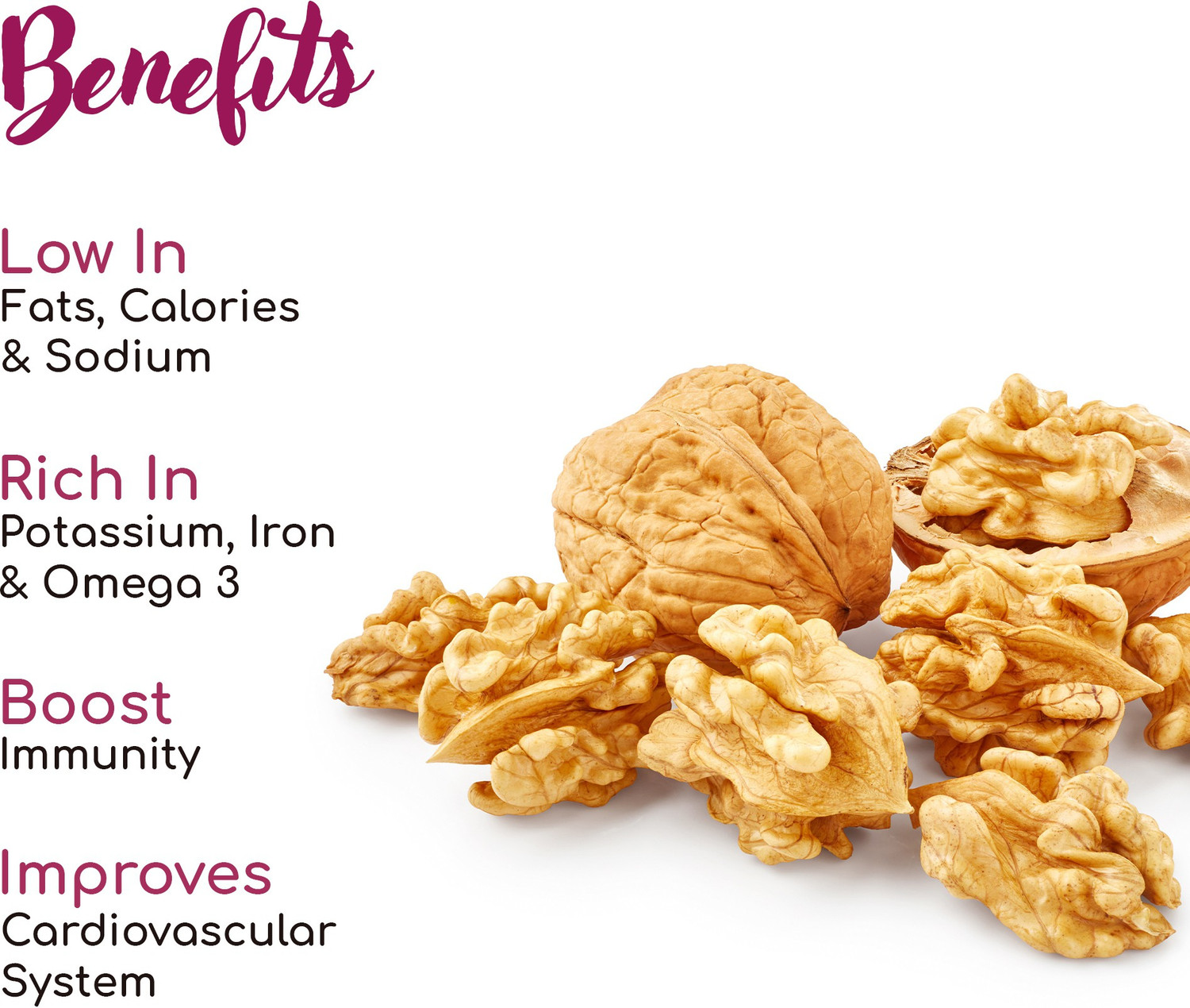 Image of Ziofit Walnuts Kernels Extra Light Walnuts