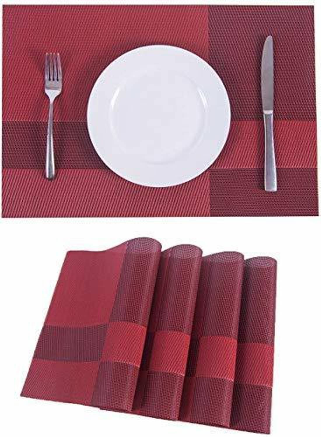 ANADI Rectangular Pack of 6 Table Placemat