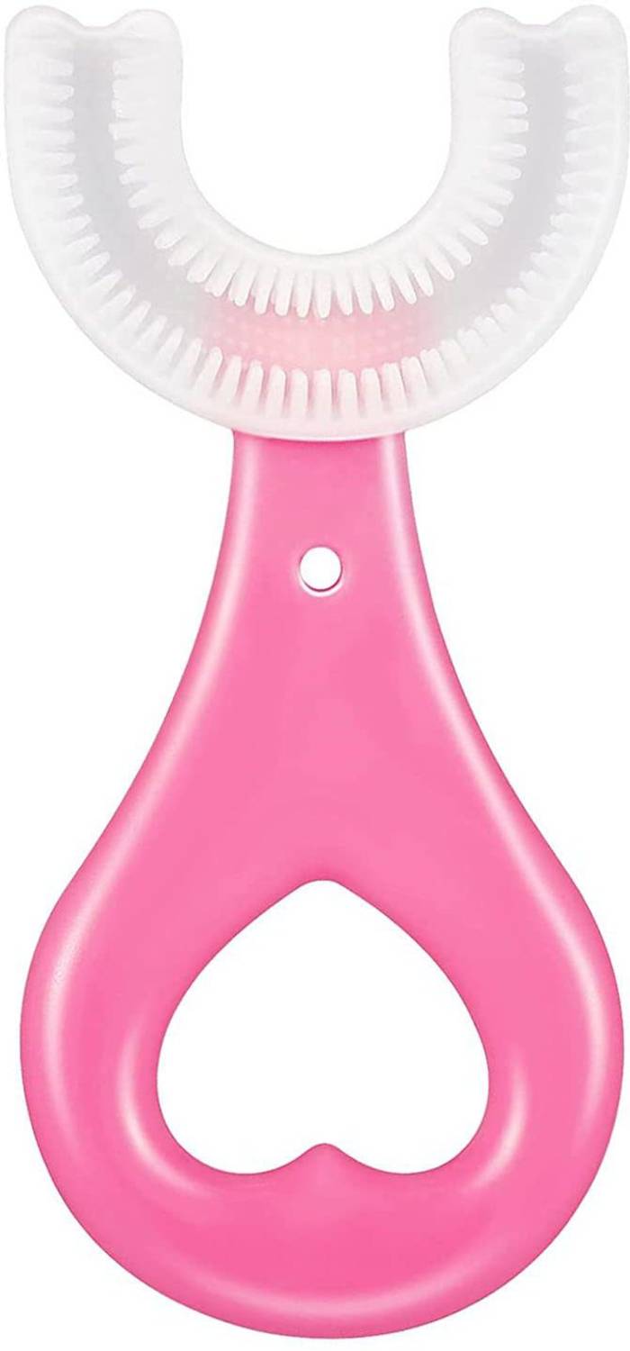 Artisan Children Baby Infant Toothbrush 360 Degree U-shaped (Random color) Teether