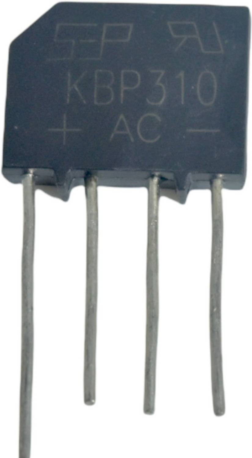 10 Stück KBP310 Brückengleichrichter – 3 A, 1000 V, Einphasen-Gleichrichterdiode