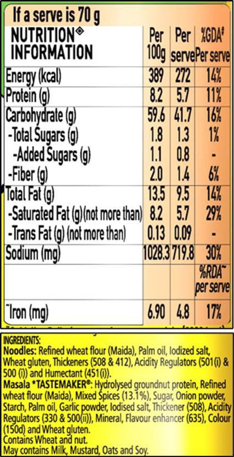 Image of Maggi Pack of 12 Instant Noodles