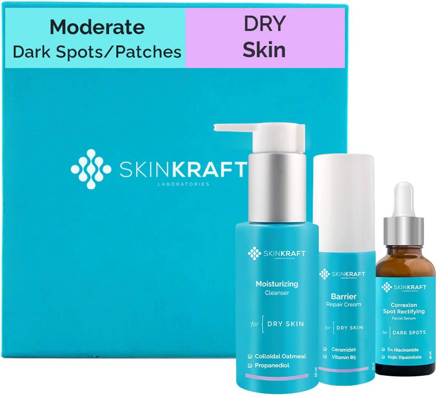 Skinkraft Dark Spots Kit for Dry Skin - Image 1