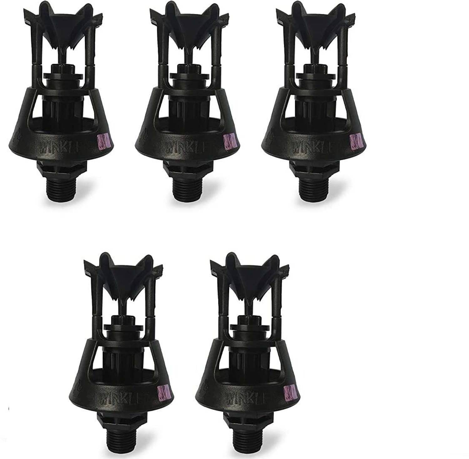 Agros Winkler Sprayer for Garden/Agriculture/Irrigation 1/2 Inch (Pack of 5) 100 L Hose-end Sprayer
