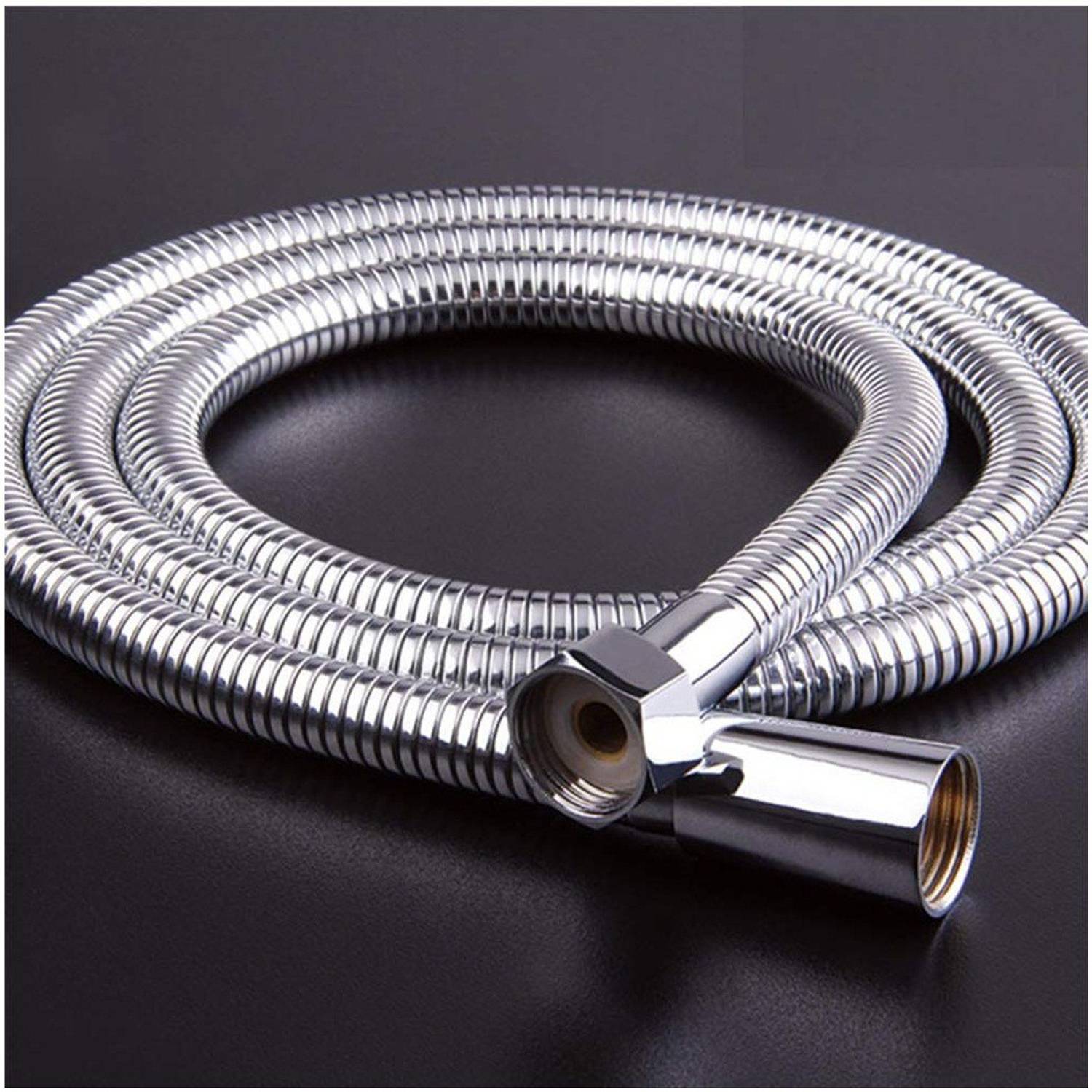 Alturas Stainless Steel 1.5 Mtr. Hose Pipe with 360 Degree Rotating Joints Hose Connector