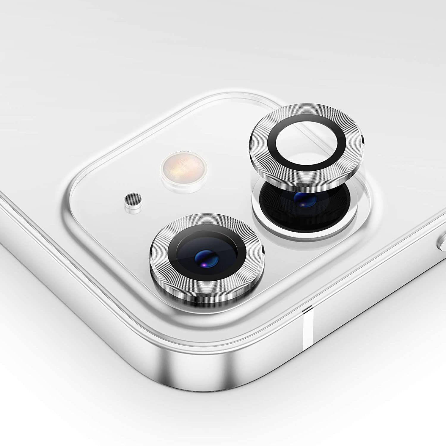 VOSKI Back Camera Lens Ring Guard Protector for iPhone 11