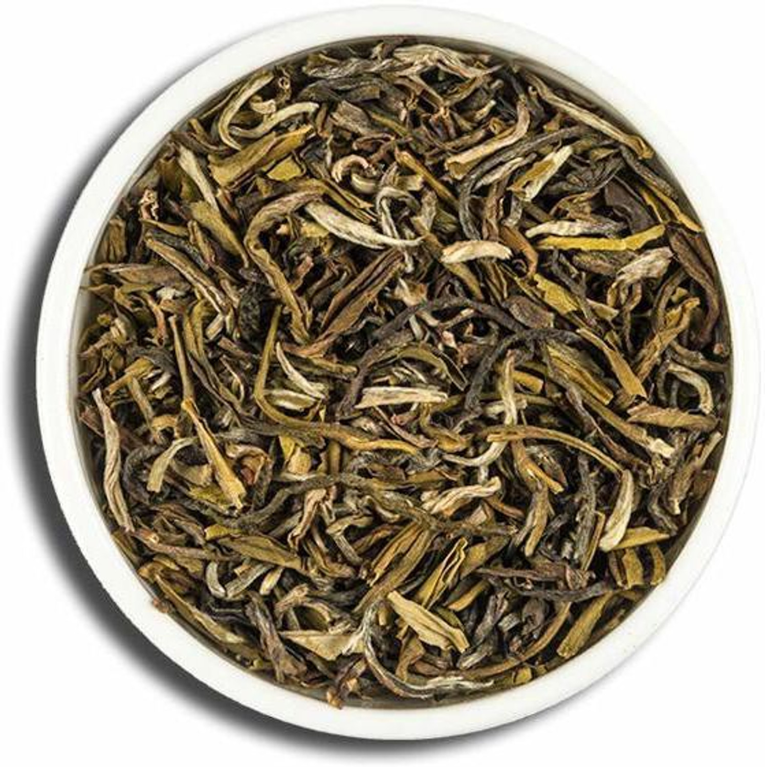 Image of Makaibari Tea Treasures Darjeeling Silver Green Tin Caddy Green Tea Tin