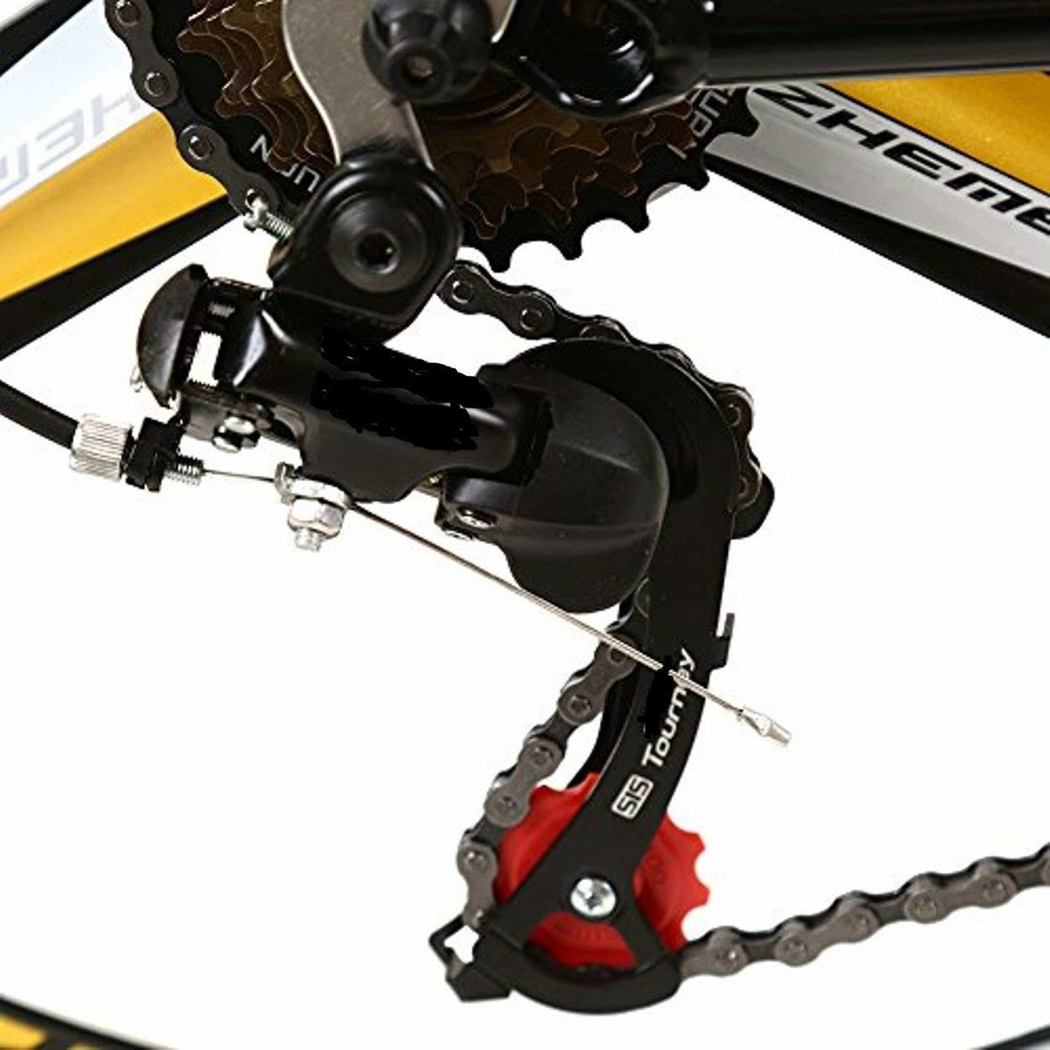 Image of Hitman SIS Tourney RD-TZ50 Bike Cycle 6 /7 MTB Speed Rear Gear Derailleur Bicycle Brake Disk