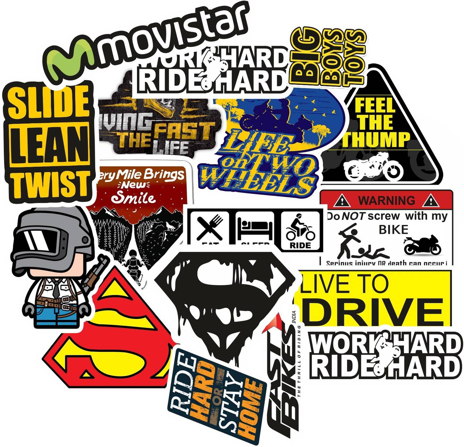 A1GRAPHIX LAPTOP BIKE STICKER VINYL Reusable Laptop Skin Compatible for 2.5 inch