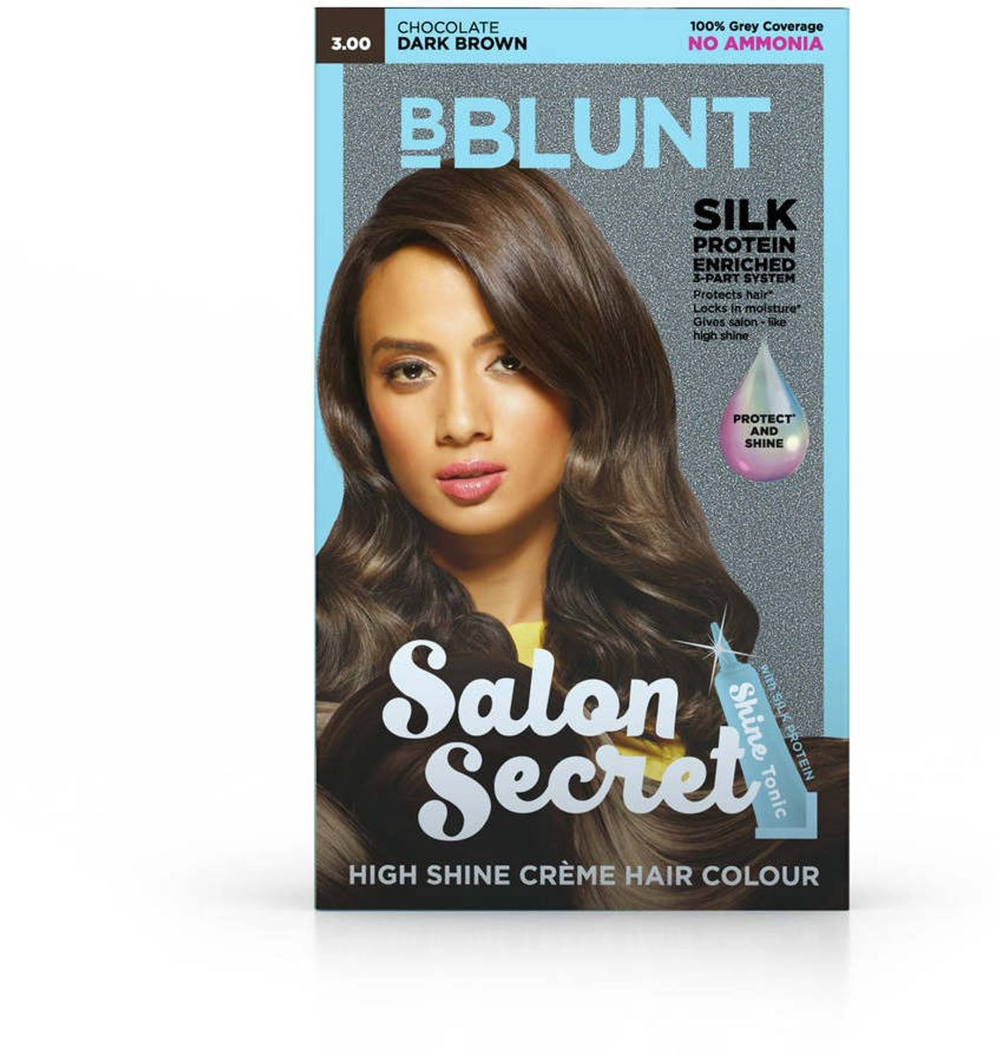 BBlunt Hair Color Dark Brown , Dark Brown