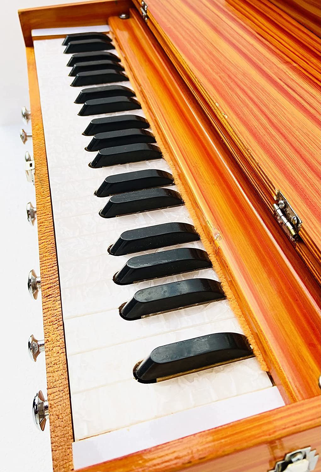 Image of MAGA MART 7 STOPPER 3.2 Octave Hand Pumped (Two Fold Bellow, Male Reed, Bass Reed) 3.2 Octave Hand Pumped Harmonium