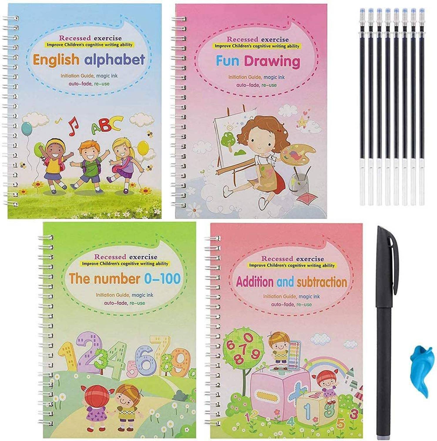 brainle books for kids 3years old handwriting improvement books magic copy book for kids