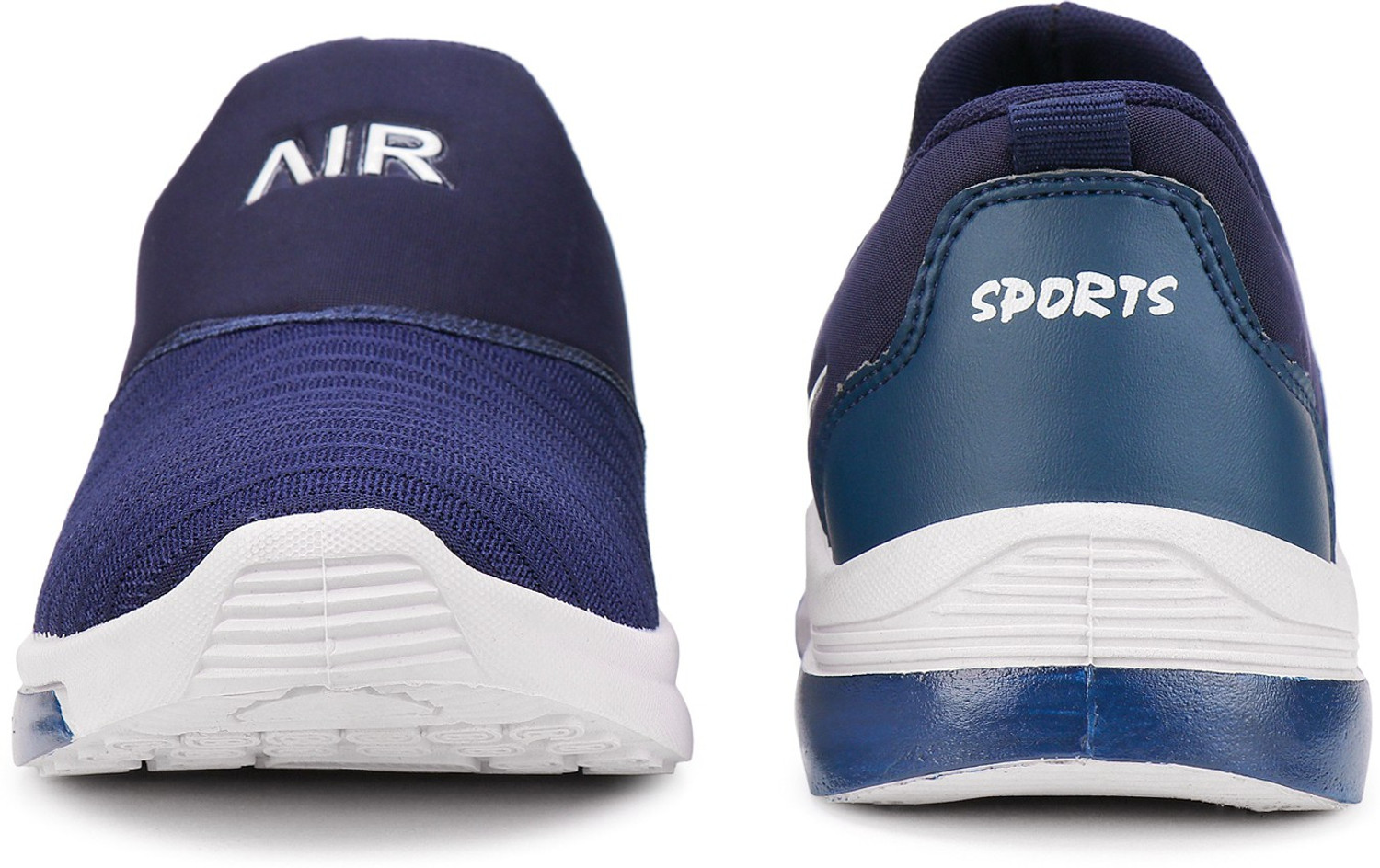 Image of Free Kicks FK- MXO Lightweight Slip On Sneakers For Men (Navy, 6)