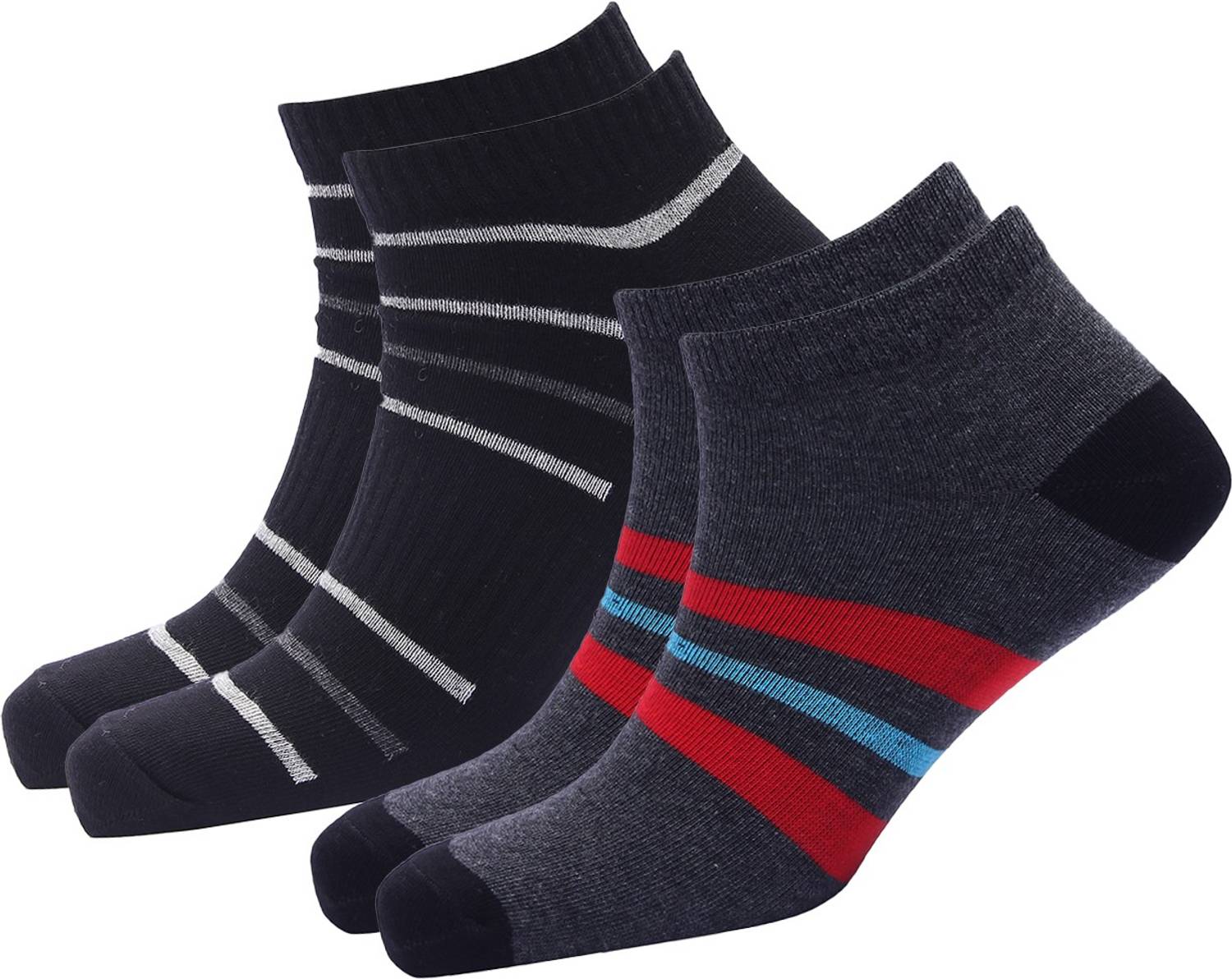 Broen Men & Women Striped Ankle Length