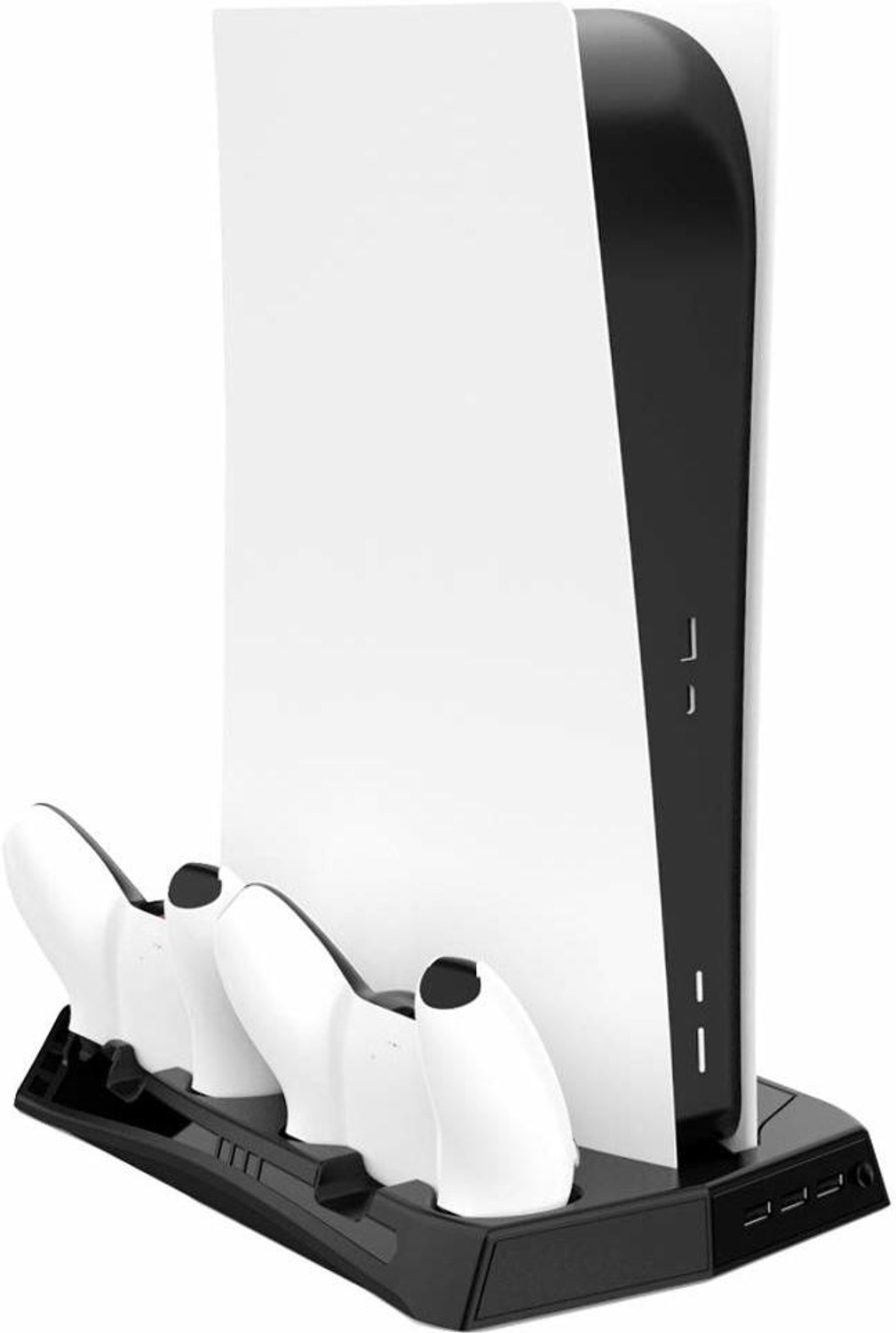 Image of Etzin Charging Stand with Cooling Fan for PS5 Ultra HD Console and PS5 Digital Edition Charging Station