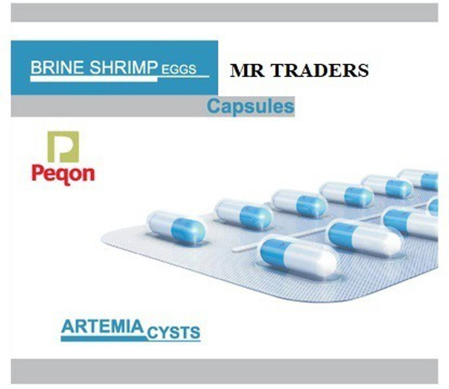 Mr Traders Brine Shrimp Eggs 20 Capsules