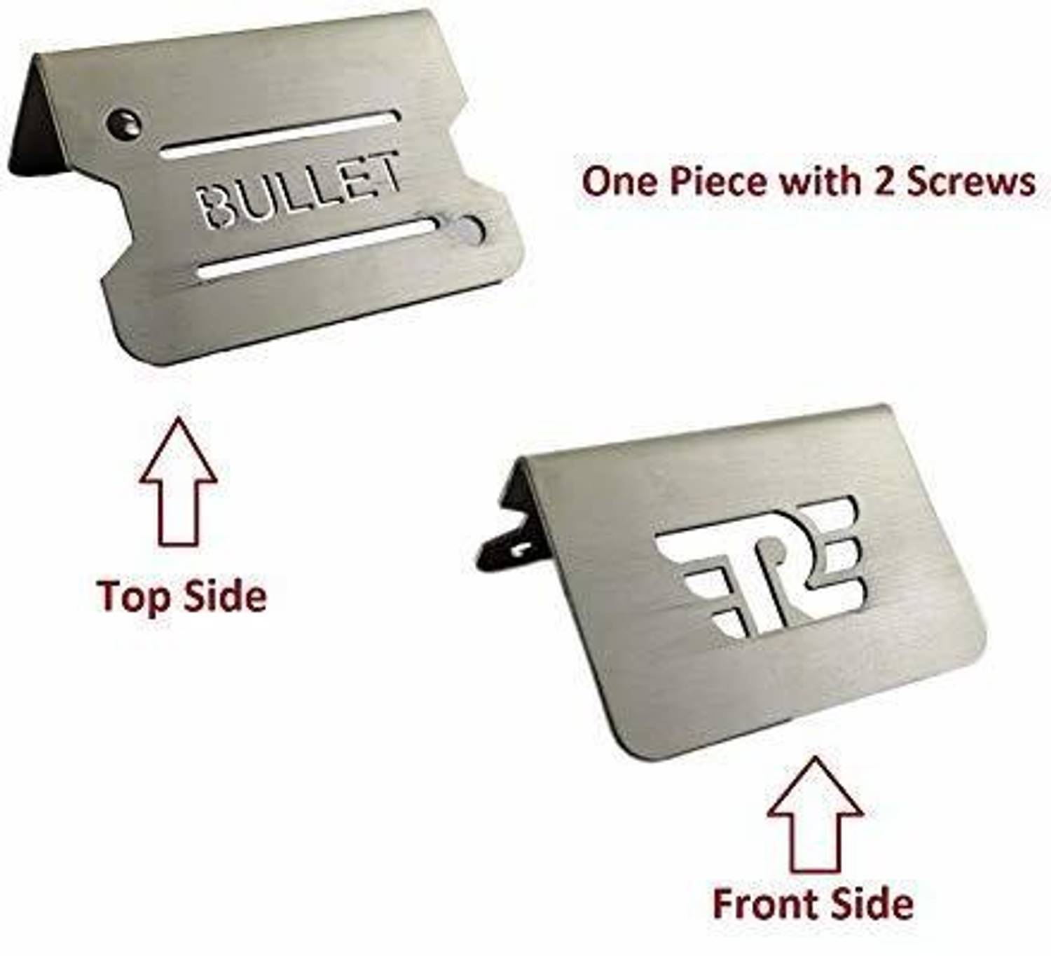 acube mart BULLET 350/500 Front Disc Brake Fluid Reservoir Cap Cover Guard bullet Handlebar Hand Guard
