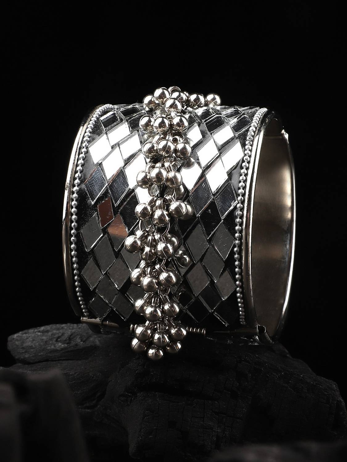 CARDINAL Alloy Silver Coated Bracelet