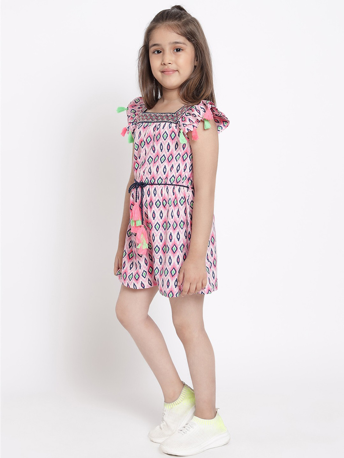 Image of NautiNati Printed Girls Jumpsuit