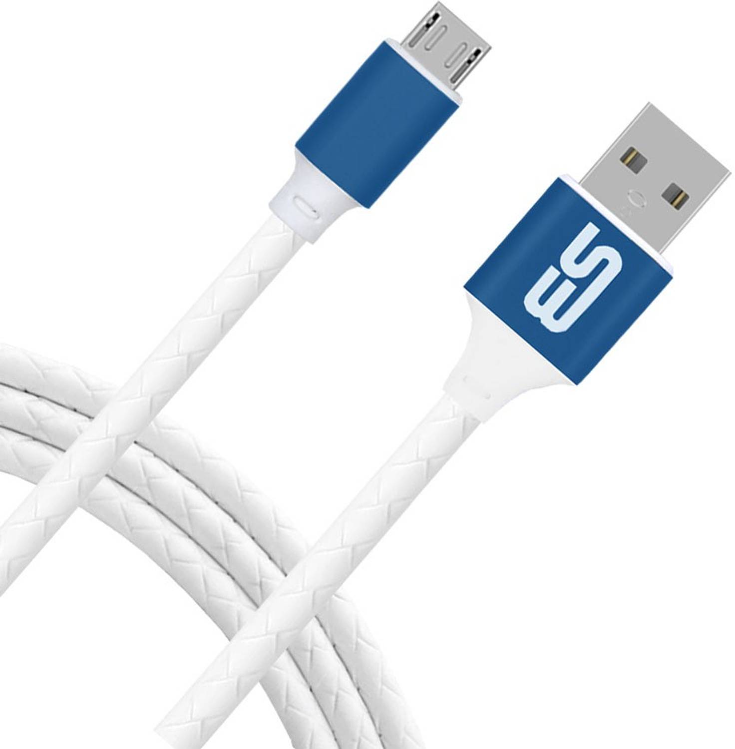 SB Micro USB Cable 2 A 1 m 2.4 Charge & data sync Cable, 480 MPBS Transfer speed, Fast charging 1M BLU622