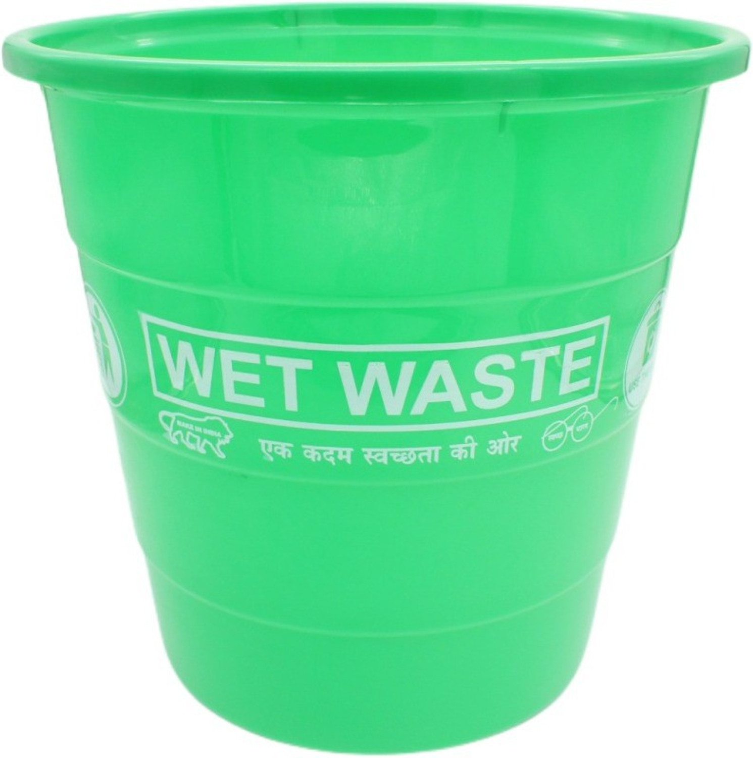 Image of Jaycee Plastic Open Smart Garbage Bin Dustbin 8 Litre Plastic Dustbin